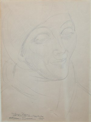 Lot 69 - William Zorach American, 1887-1966 Head of a...