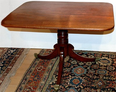 Lot 3248 - Regency Style Mahogany Tilt-Top Breakfast...