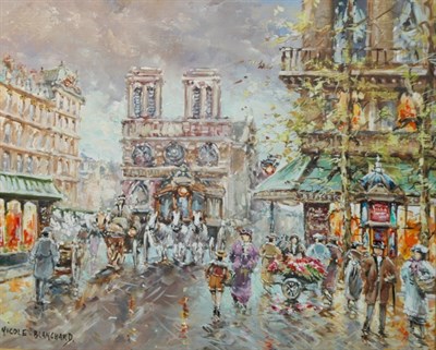 Lot 10 - Nicole Blanchard French, b. 1943 Notre Dame,...