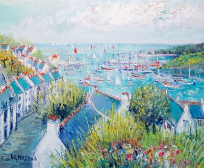 Lot 4 - Yolande Ardissone French, b. 1927 Bateaux a...