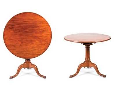 Lot 2306 - Chippendale Mahogany Tilt-Top Tripod Table New...