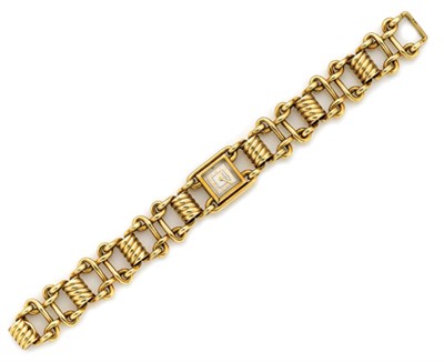 Lot 487 - Gold Wristwatch, Hermes