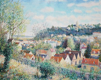Lot 1069 - Yetvart Kaprielian French, b. 1959 Les Toits...