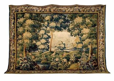 Lot 408 - Aubusson Verdure Tapestry France, 18th century...