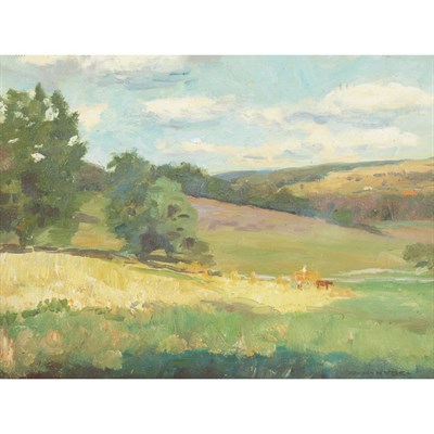 Lot 30 - William Henry Hyde American, 1858-1943 Sunlit...