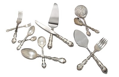 Lot 3307 - Gorham Sterling Silver Flatware Service In the...