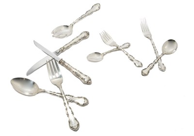 Lot 329 - Gorham Sterling Silver Flatware Service In the...