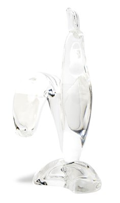 Lot 3527 - Steuben Glass Rooster #8074 Designed by D....