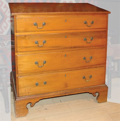 Lot 2108 - Federal Maple Chest of Drawers Early 19th...