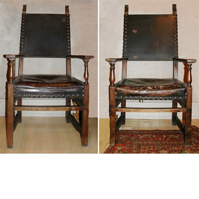 Lot 1134 - Pair of Italian Baroque Style Parcel Gilt Wood...