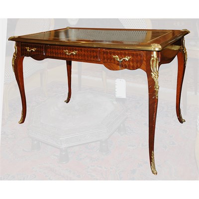 Lot 1308 - Louis XV Style Gilt-Metal Mountd Parquetry...