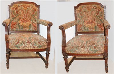 Lot 1128 - Pair of Provincial Louis XVI Style Carved and...