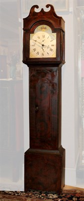 Lot 3230 - George III Style Grain Painted Tall Case Clock...