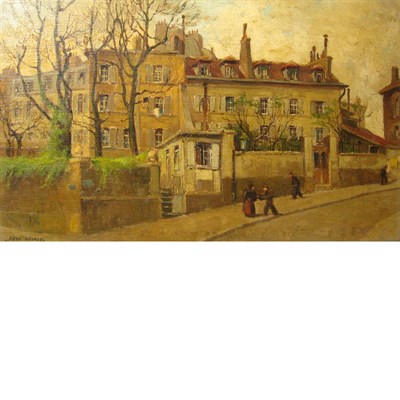 Lot 39 - French School 20th Century Paris Street Scene...