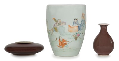 Lot 156 - Group of Three Chinese Porcelain Articles...