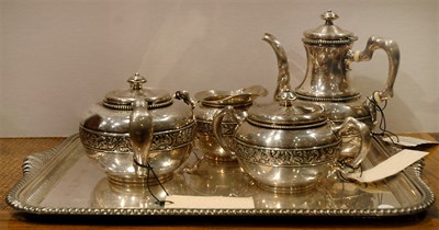 Lot 3275 - Gorham Sterling Silver Four-Piece Coffee and...