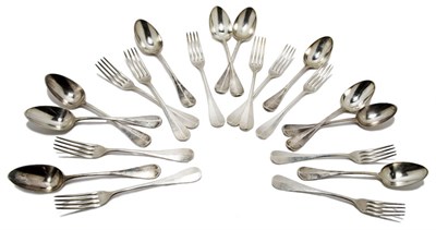 Lot 3275A - Set of French Silver Flatware Articles...
