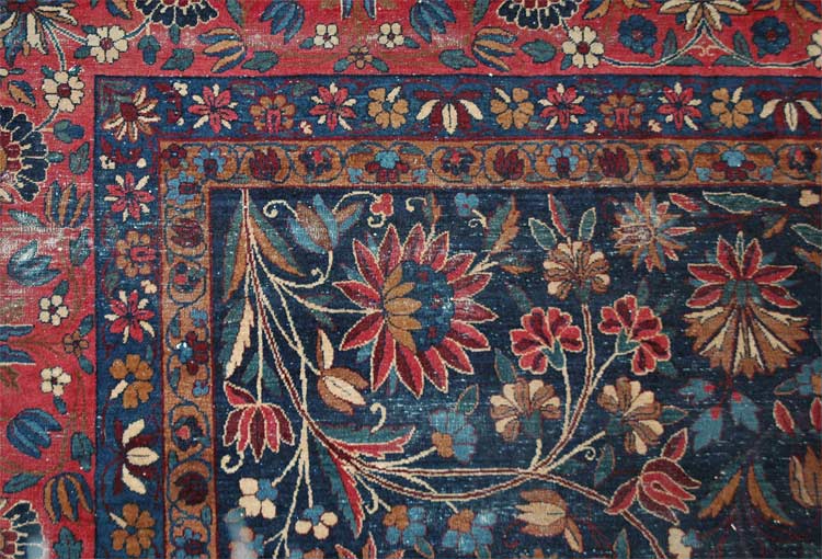 Lot 1630 - Yezd Carpet Southeast Persia, first quarter...