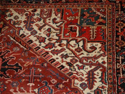 Lot 546 - Heriz Carpet Northwest Persia, circa 1925 The...