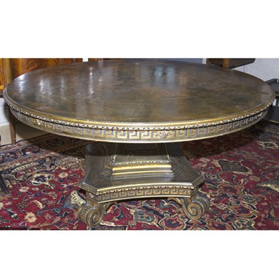Lot 413 - Regency Style Chinoiserie Decorated Center...