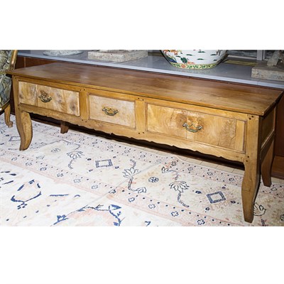 Lot 531 - Continental Pine Console Height 29 inches,...