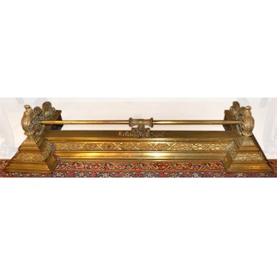 Lot 571 - Louis Philippe Gilt-Bronze Fire Fender Mid...