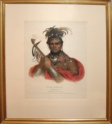 Lot 2080 - McKenney & Hall KI-ON-TWOG-KY Hand-colored...