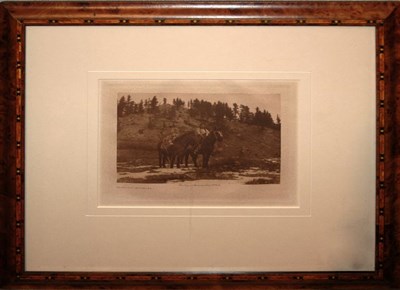 Lot 2104 - After Edward Curtis PACKHORSE--APSAROKE...