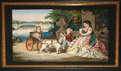 Lot 2088 - H. Schile VIEW OF CENTRAL PARK: PREPARING FOR...