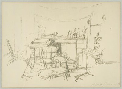 Lot 295 - Alberto Giacometti (1901-1966) THE STUDIO WITH...