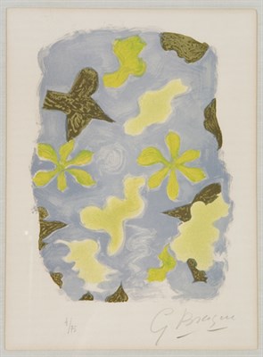 Lot 245 - Georges Braque LA SORGUE (V. 187) Color...