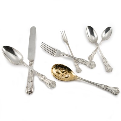 Lot 157 - Assembled Sterling Silver Flatware Service...