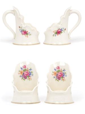 Lot 3572 - Pair of Lenox Porcelain Floral Decorated...