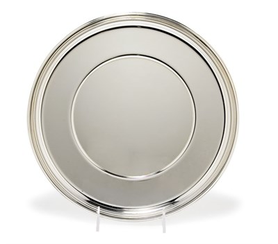 Lot 3653 - Tiffany & Co. Sterling Silver Circular Tray...