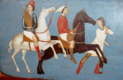 Lot 31 - Italian School 20th Century Horses and Riders...