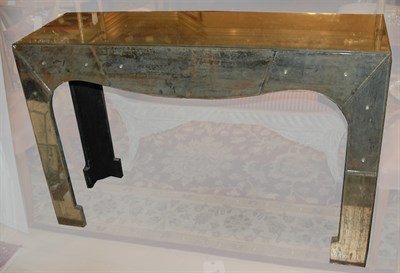 Lot 277 - Mirrored Console Table Height 32 inches, width...