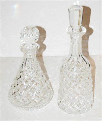 Lot 3546 - Waterford Crystal Wine Decanter and Spirit...