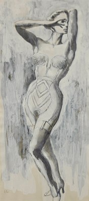 Lot 38 - Edward Laning American, 1906-1981 (i) Dance of...