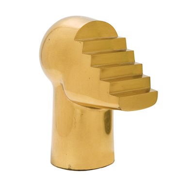 Lot 61 - 20th Century Untitled (Face of Stairs) Signed...