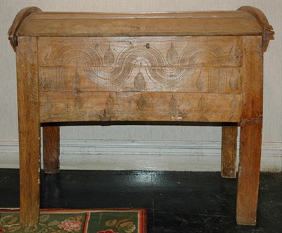 Lot 82 - Continental Pine Coffer Possibly Southern...