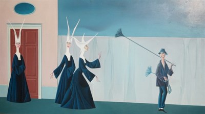 Lot 16 - Carlo Canevari Italian, b. 1922 Chimney Sweep...