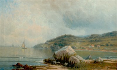Lot 1033 - Karl Eugene Felix Austrian, 1837-1906 Coastal...