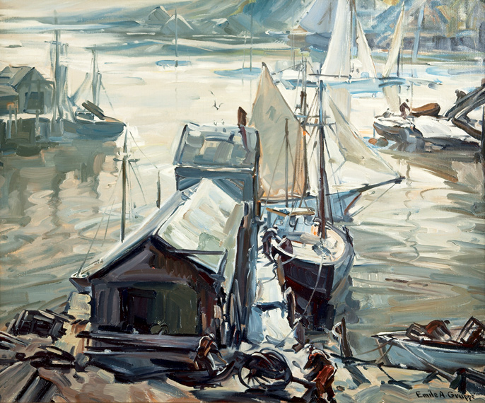 Lot 249 - Emile Albert Gruppe American, 1896-1978...