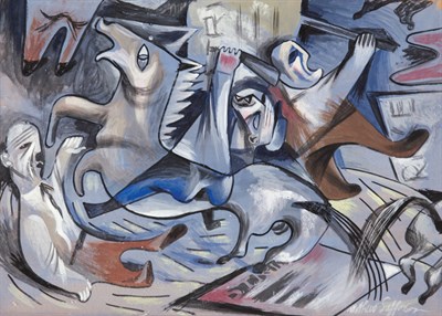 Lot 9 - Matthew Safferson American, b. 1909 Picket...