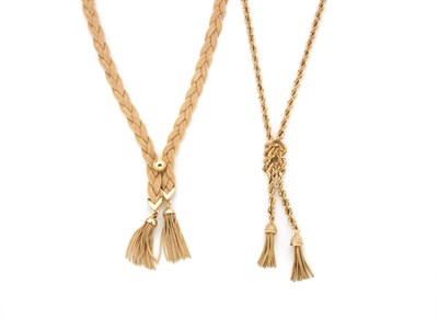 Lot 16 - Two Tassel Necklaces