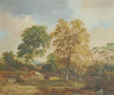 Lot 2 - American School 19th Century Out to Pasture...