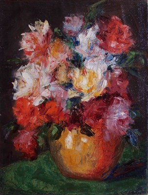 Lot 38 - Ernst Huber Austrian, 1895-1960 Still Life...