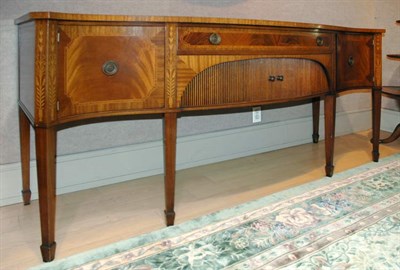 Lot 326 - Federal Style Inlaid Mahogany Tambour...