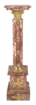 Lot 1133 - Louis XVI Style Gilt-Metal Mounted Marble...