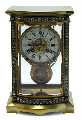 Lot 1324 - Louis XVI Style Gilt-Metal Mantel Clock...